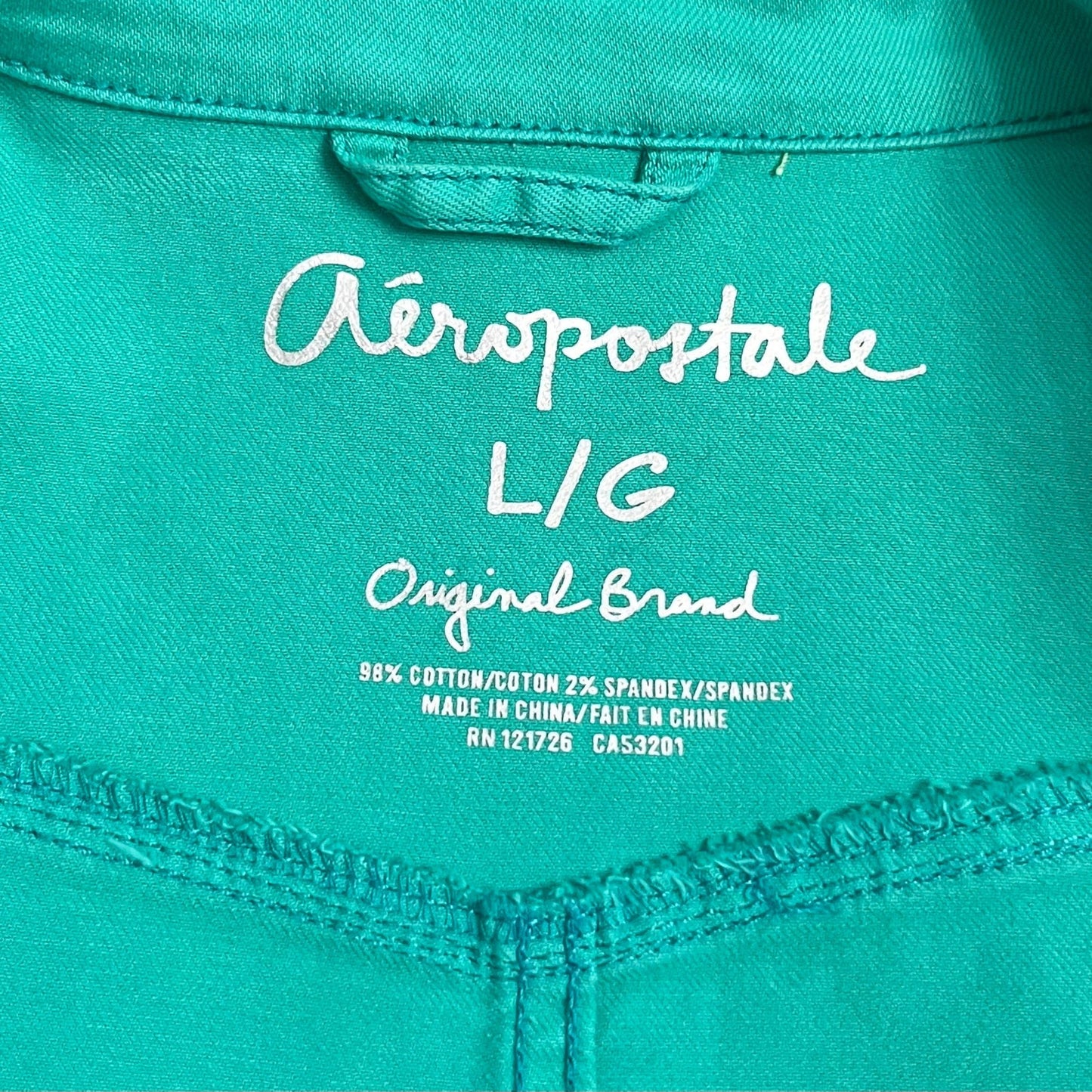 Aeropostale Denim Sleeveless Outerwear