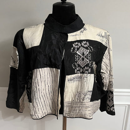 Chico’s Patchwork Outerwear