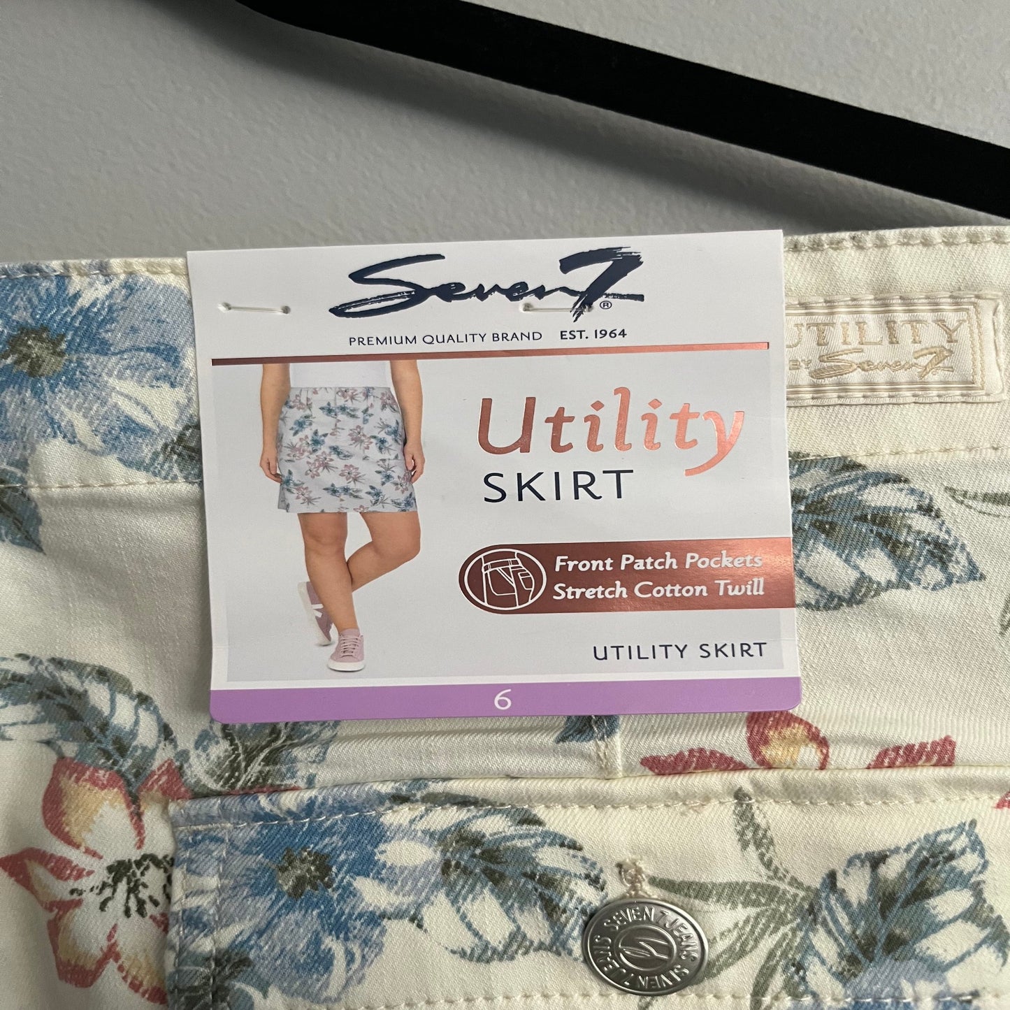 Seven7 Utility Skirt