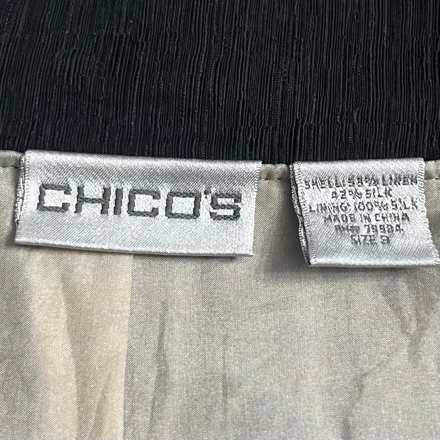 Chico’s Patchwork Outerwear