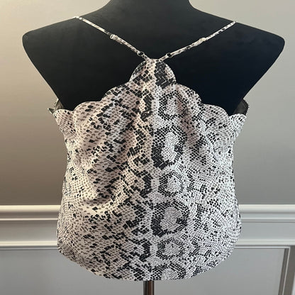 J.Crew Snake Print Top