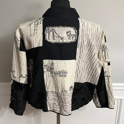 Chico’s Patchwork Outerwear