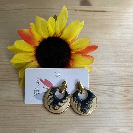 Vintage Swirl Earrings