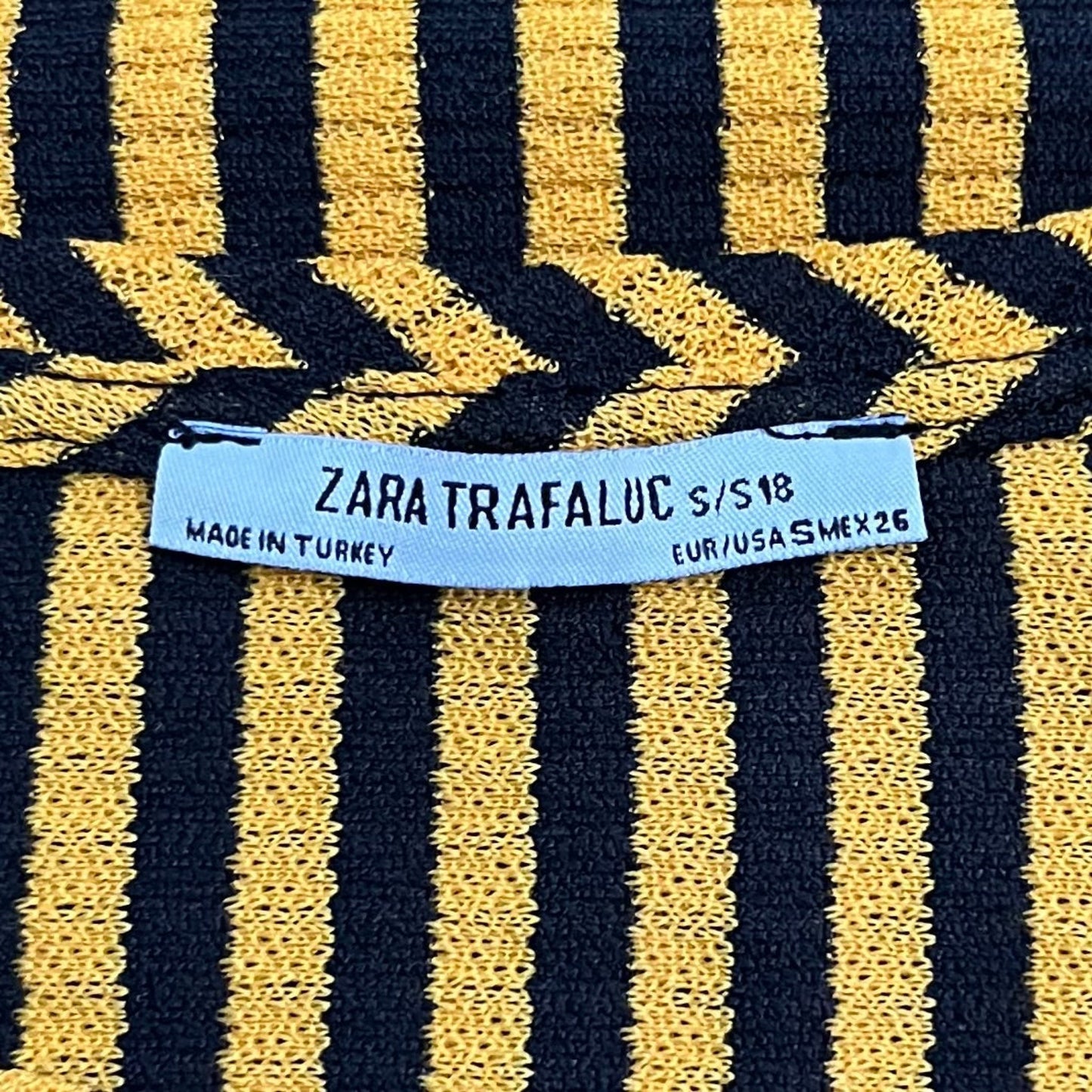 Zara Trafaluc Top with Exaggerated Sleeves