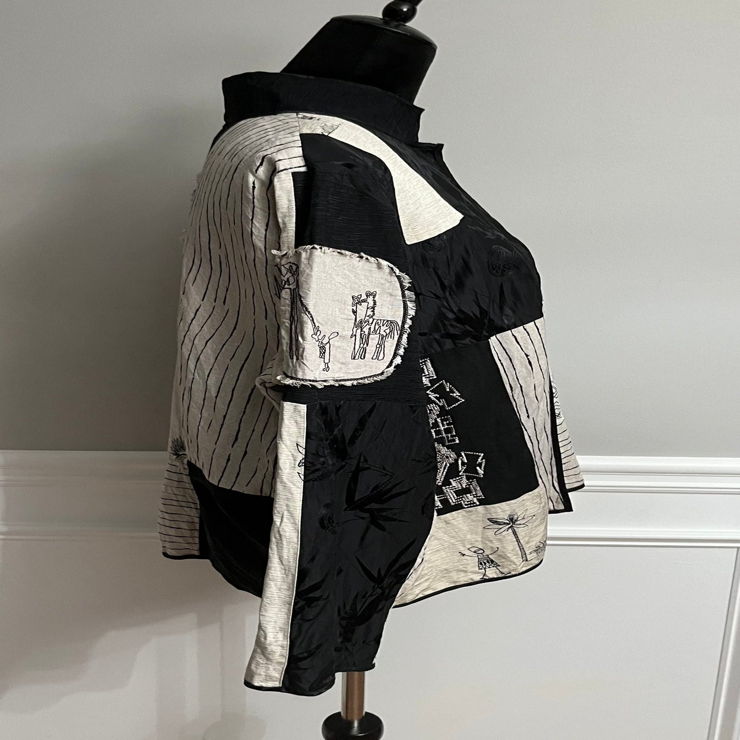 Chico’s Patchwork Outerwear