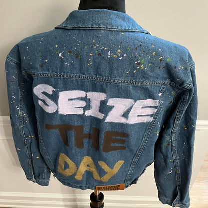 Seize The Day Painted Jacket