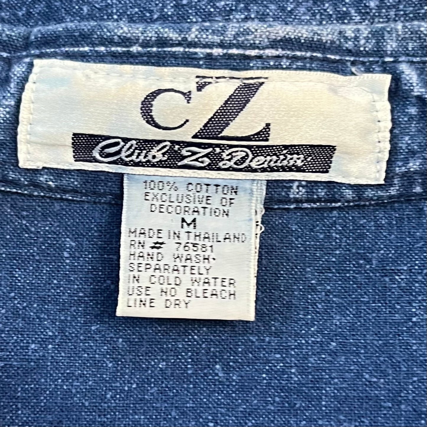 Club ‘Z’ Denim Top